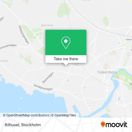 Bilhuset map