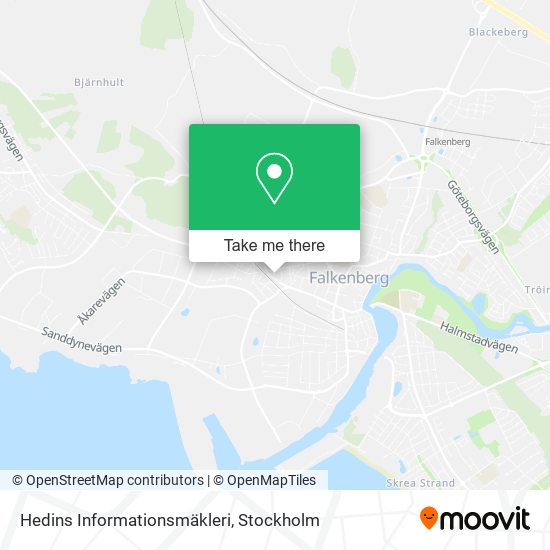 Hedins Informationsmäkleri map