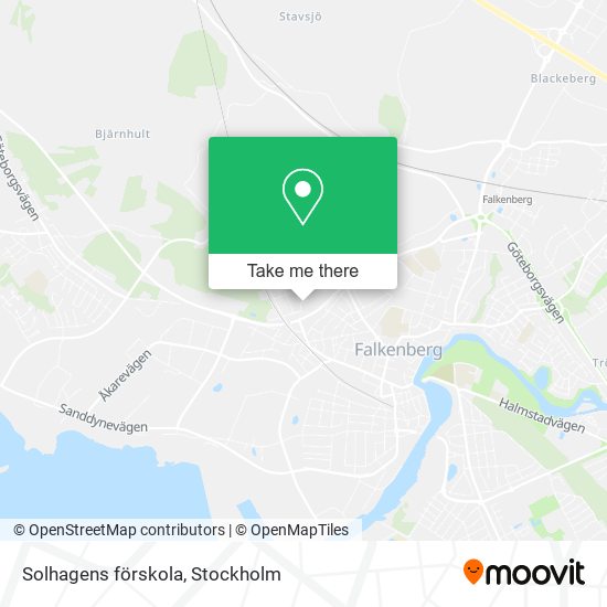 Solhagens förskola map