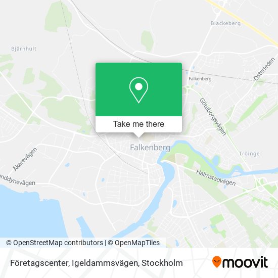 Företagscenter, Igeldammsvägen map