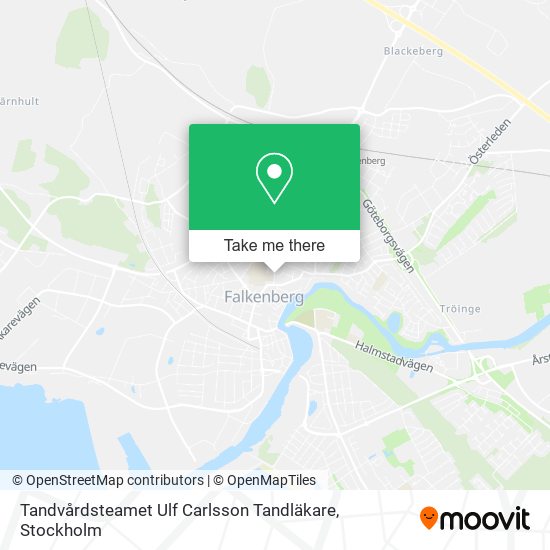 Tandvårdsteamet Ulf Carlsson Tandläkare map