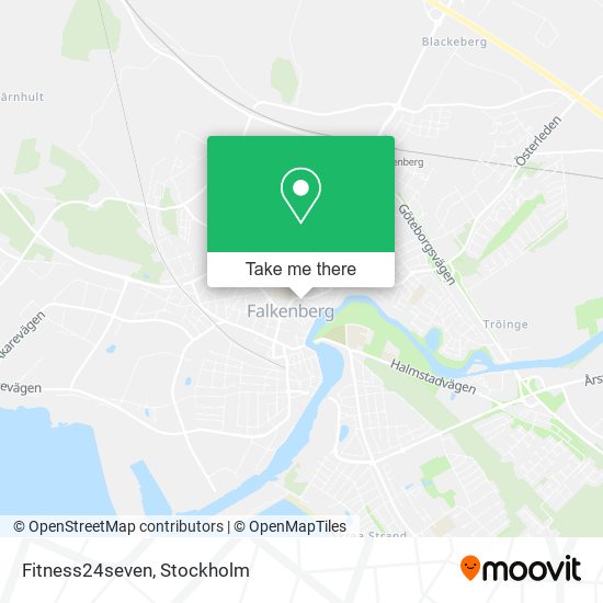 Fitness24seven map