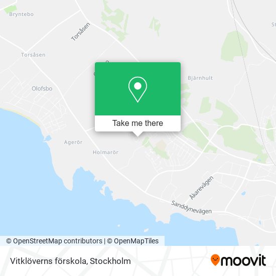 Vitklöverns förskola map