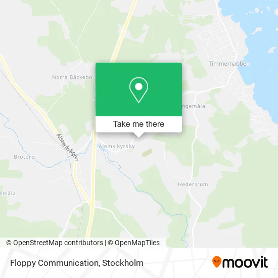 Floppy Communication map