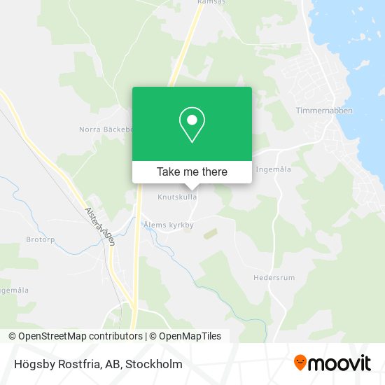 Högsby Rostfria, AB map