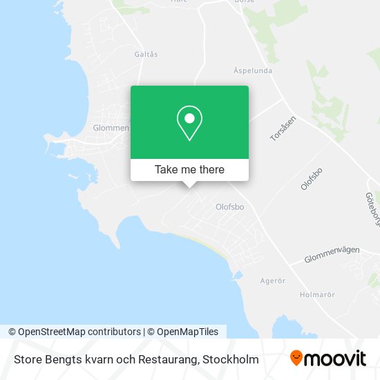 Store Bengts kvarn och Restaurang map