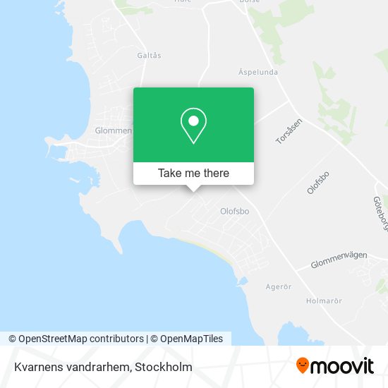 Kvarnens vandrarhem map