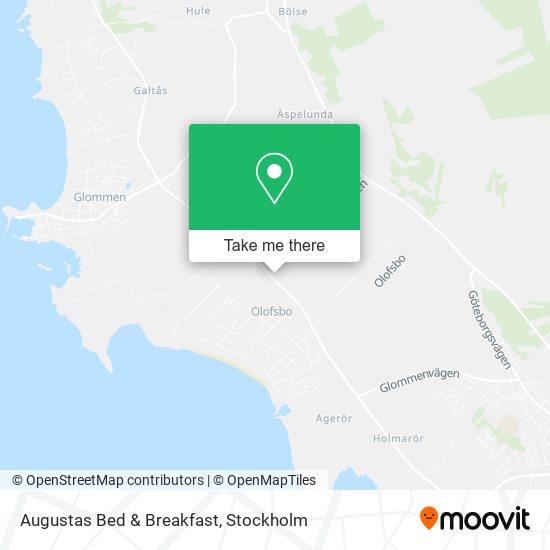 Augustas Bed & Breakfast map