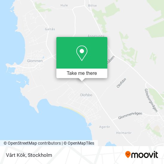 Vårt Kök map