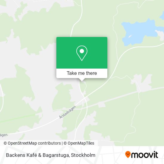 Backens Kafé & Bagarstuga map
