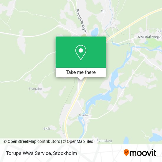 Torups Wws Service map