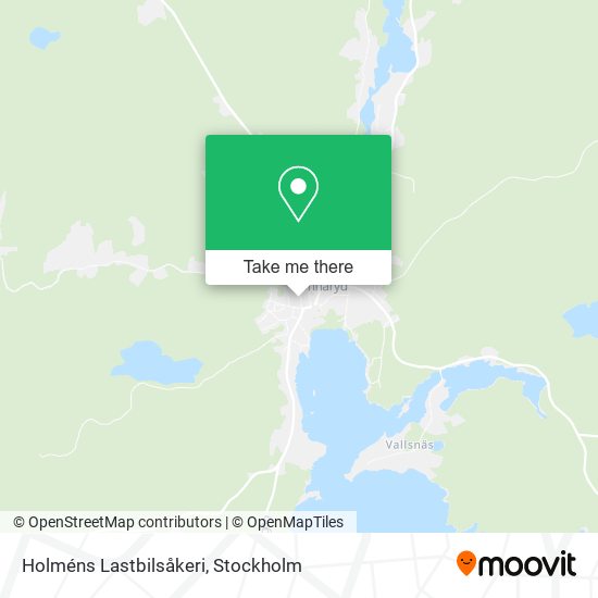 Holméns Lastbilsåkeri map