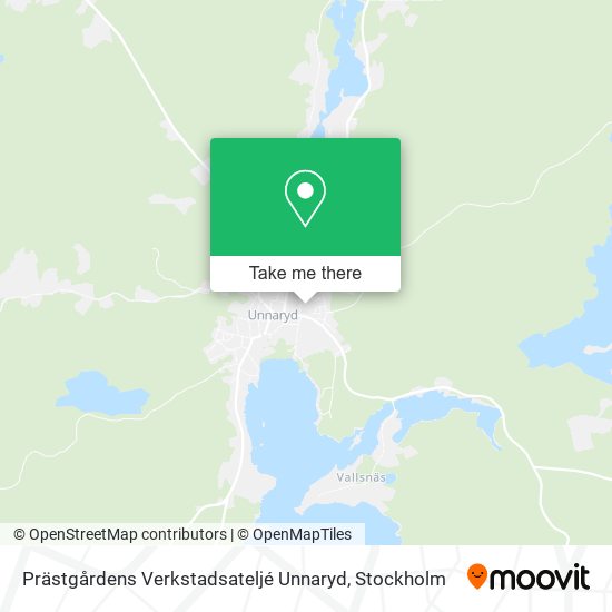 Prästgårdens Verkstadsateljé Unnaryd map