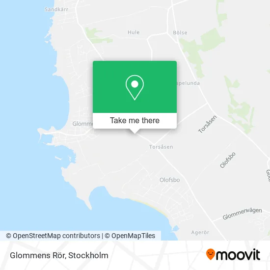 Glommens Rör map