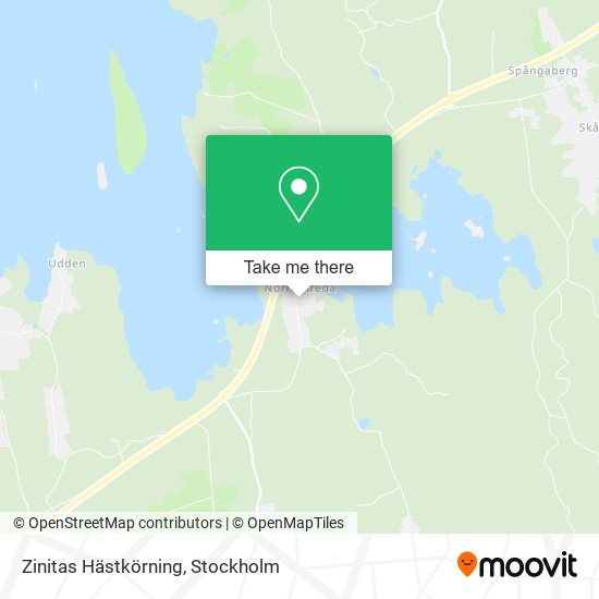 Zinitas Hästkörning map