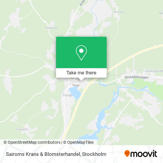 Sairoms Krans & Blomsterhandel map