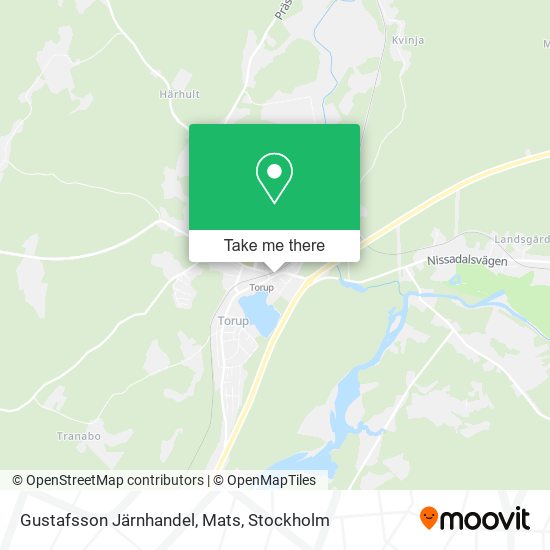 Gustafsson Järnhandel, Mats map