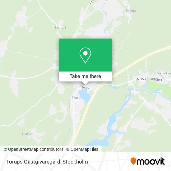 Torups Gästgivaregård map