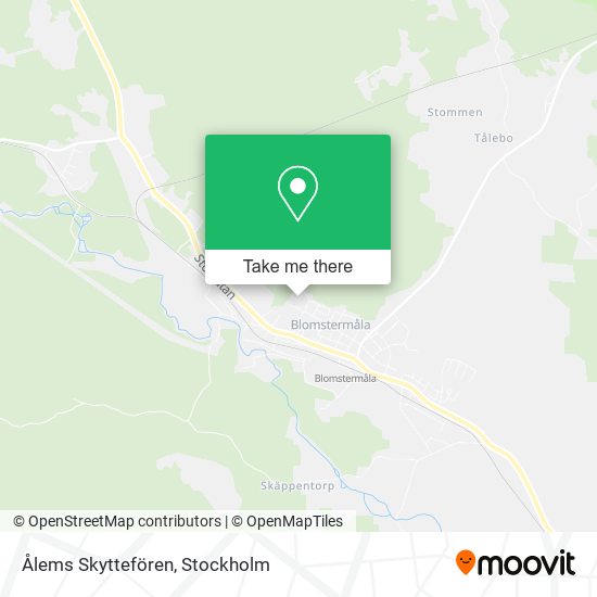 Ålems Skyttefören map