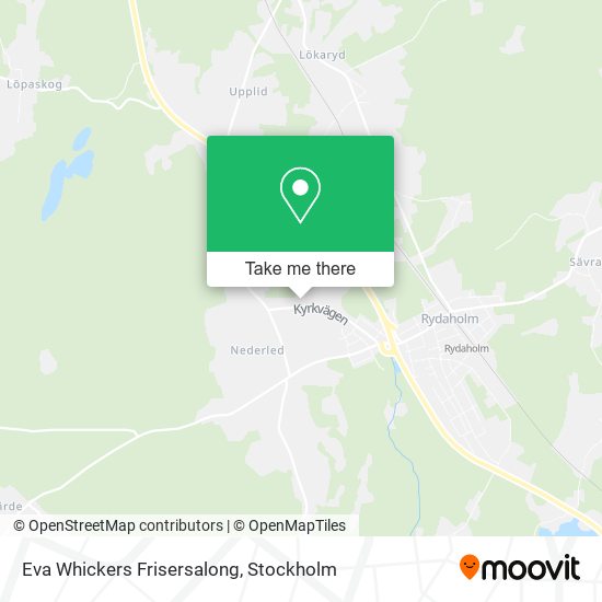 Eva Whickers Frisersalong map