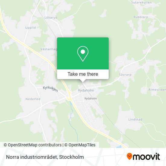 Norra industriområdet map
