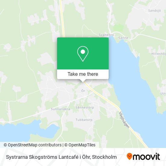 Systrarna Skogströms Lantcafé i Öhr map
