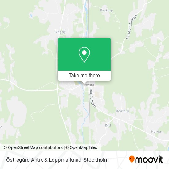 Östregård Antik & Loppmarknad map