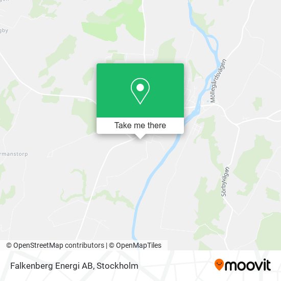 Falkenberg Energi AB map