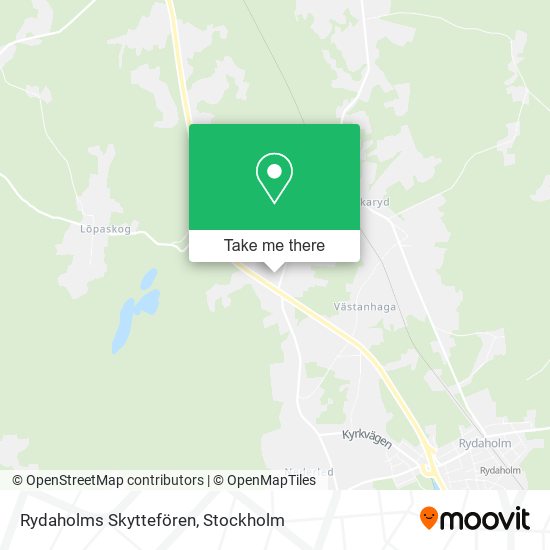 Rydaholms Skyttefören map