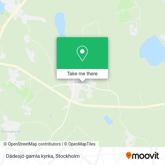 Dädesjö gamla kyrka map