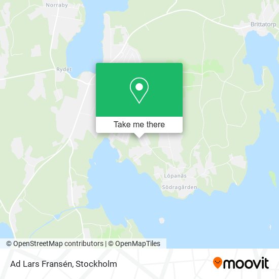 Ad Lars Fransén map