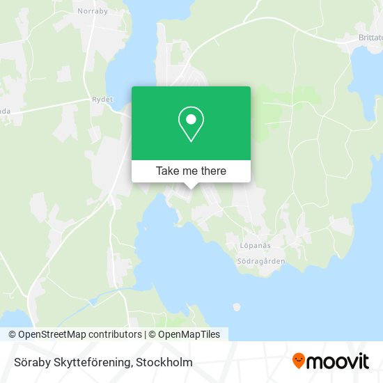 Söraby Skytteförening map