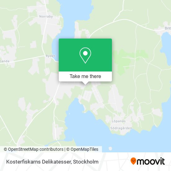 Kosterfiskarns Delikatesser map
