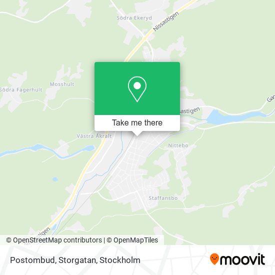 Postombud, Storgatan map