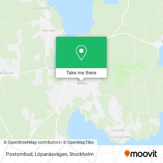 Postombud, Löpanäsvägen map