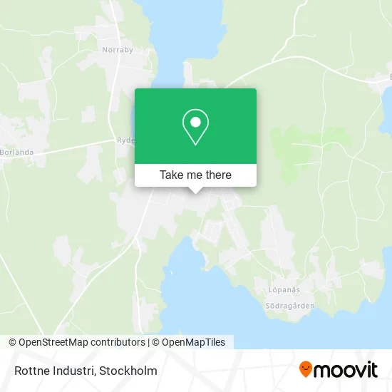 Rottne Industri map