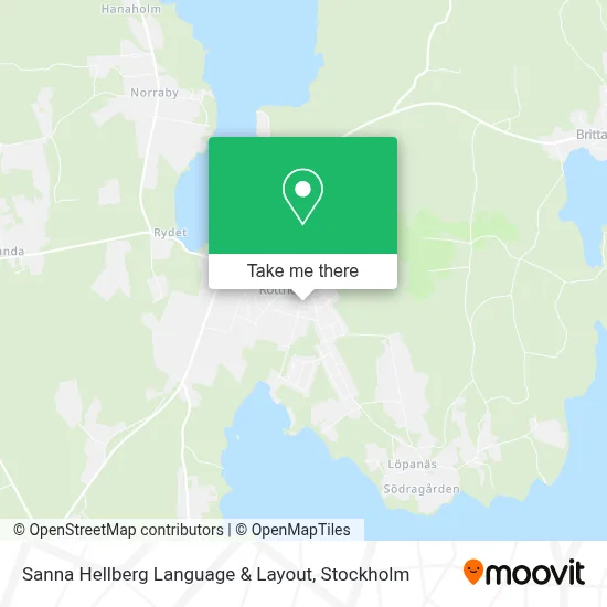 Sanna Hellberg Language & Layout map