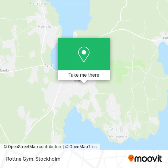 Rottne Gym map