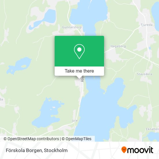 Förskola Borgen map