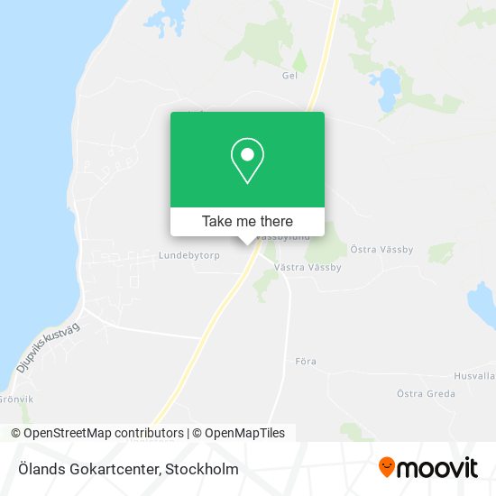 Ölands Gokartcenter map