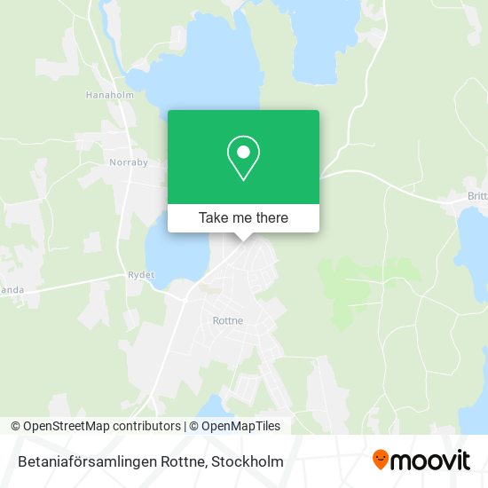 Betaniaförsamlingen Rottne map