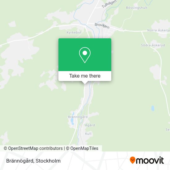 Brännögård map
