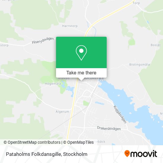 Pataholms Folkdansgille map