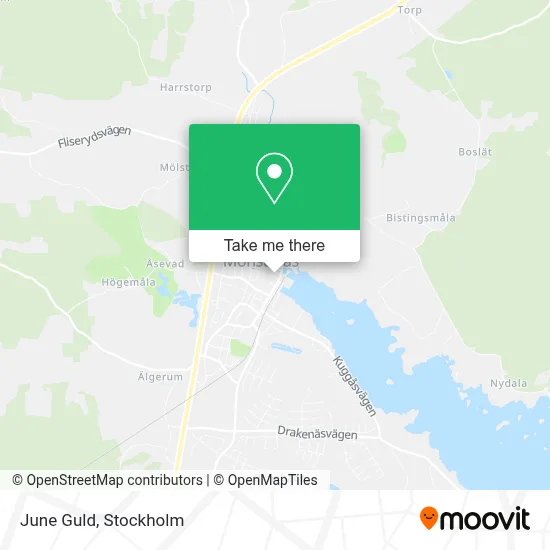June Guld map