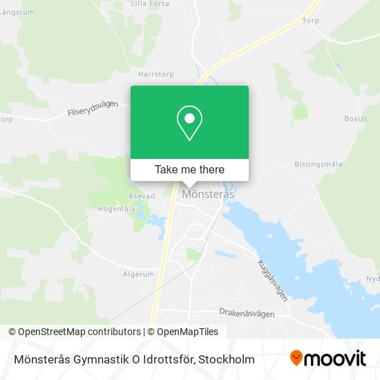 Mönsterås Gymnastik O Idrottsför map