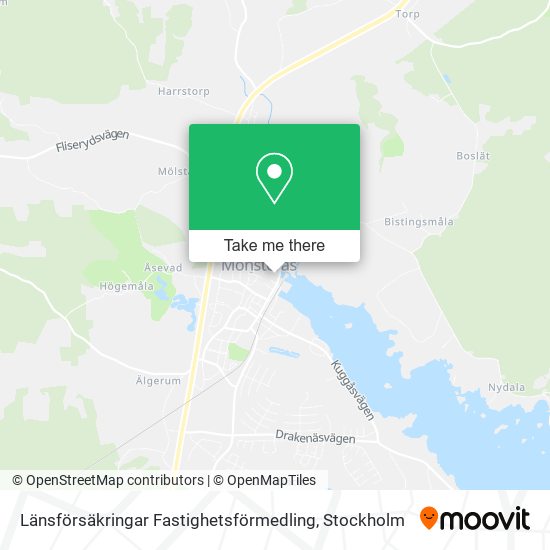 Länsförsäkringar Fastighetsförmedling map