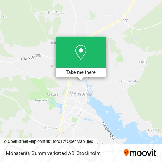 Mönsterås Gummiverkstad AB map