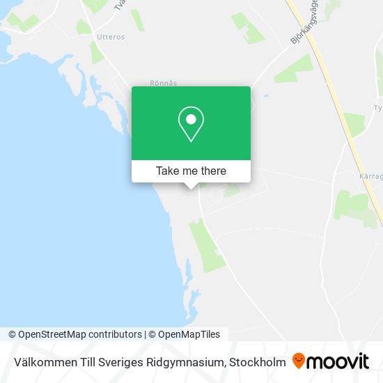 Välkommen Till Sveriges Ridgymnasium map