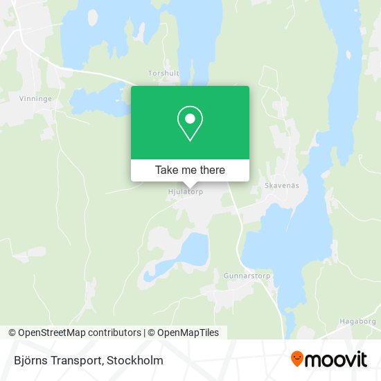 Björns Transport map