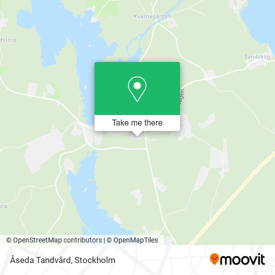 Åseda Tandvård map